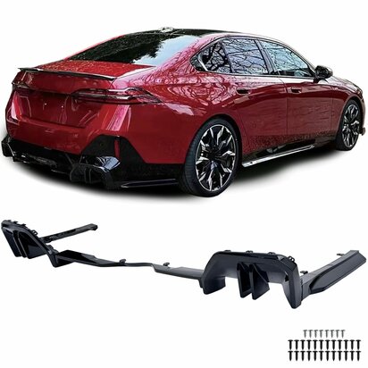 Diffuser Voor Bmw 5 Serie G60 G61 M Pack Hoogglans Zwart 