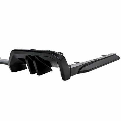 Diffuser Voor Bmw 5 Serie G60 G61 M Pack Hoogglans Zwart 