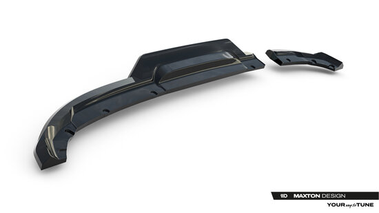Maxton Design Renault Clio Mk5 Facelift Centre Diffuser Vertical Bar Versie 1