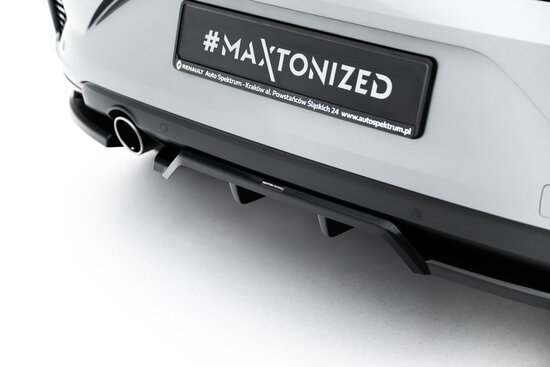 Maxton Design Renault Clio Mk5 Facelift Centre Diffuser Vertical Bar Versie 1