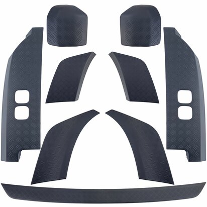 Off Road Beschermhoezenset Voor Land Rover Defender Type L663 110 9 delig Diamond Plate Look
