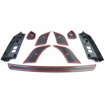 Off Road Beschermhoezenset Voor Land Rover Defender Type L663 110 9 delig Diamond Plate Look