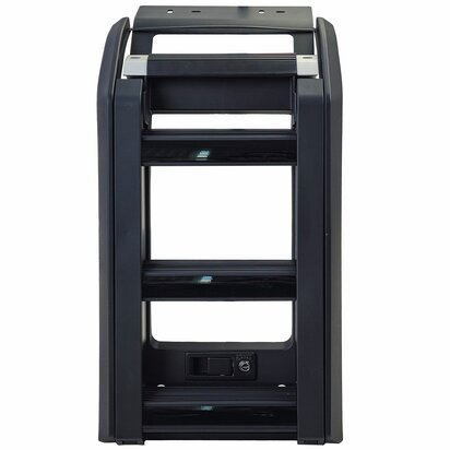 Uitschuifbare Dakladder Voor Land Rover Defender 90/110 L663 Max. 150 kg Zwart Aluminium