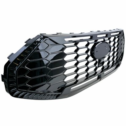 Sport Grill Voor Ford Transit Tourneo Custom Glans Zwart Vanaf 2023