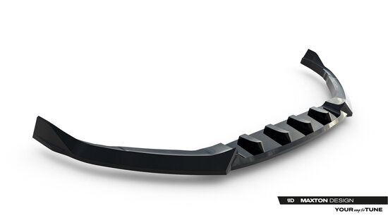 Maxton Design Opel Corsa F Facelift (Mk6 Facelift) Spoiler Splitter Versie 1