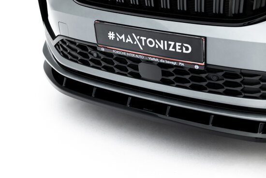 Maxton Design Skoda Kodiaq Sportline Mk2 Spoiler Splitter Versie 2