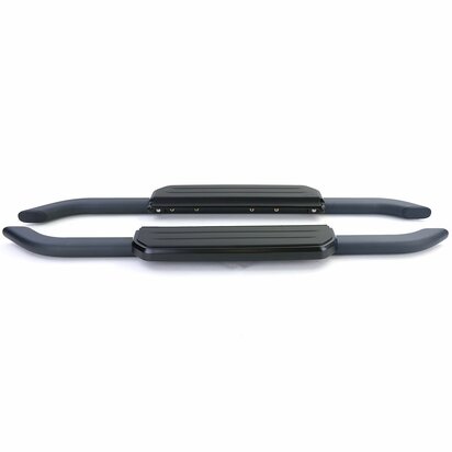 Aluminium Treeplanken Voor Land Rover Defender L663 90 Zwart Sidebars