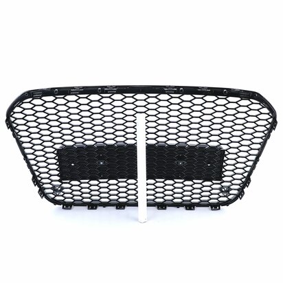 Audi A6 C7/4G Facelift voorgrill zonder embleem hoogglans zwart