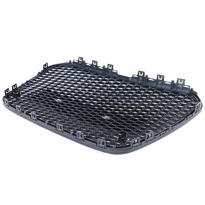Audi A6 C7/4G Facelift voorgrill zonder embleem hoogglans zwart
