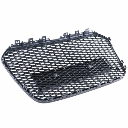 Audi A6 C7/4G Facelift voorgrill zonder embleem hoogglans zwart