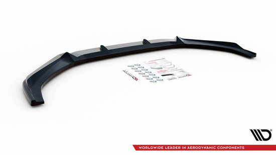 Maxton Design Audi A4 B9 S Line Versie 3 Voorspoiler spoiler Splitter Lip