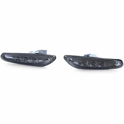 LED Zijknipperlichten Smoke Zwart Voor BMW E46 E60 E61 X3 E83 Plug & Play