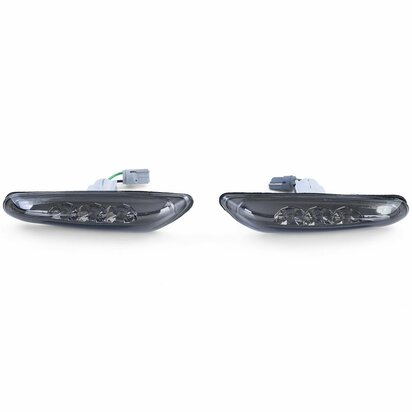LED Zijknipperlichten Smoke Zwart Voor BMW E46 E60 E61 X3 E83 Plug & Play