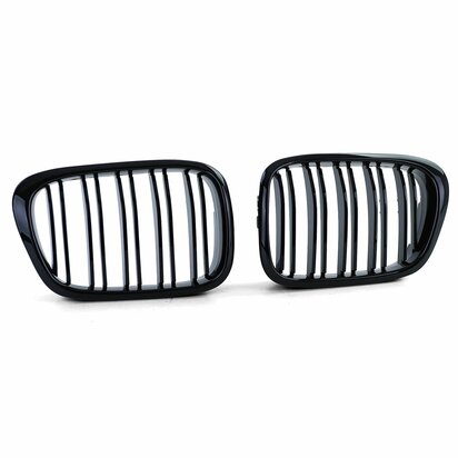 bmw-5-Serie-Grill-Nieren-e39-dubbelspijl-performance-grill-zwart-glans