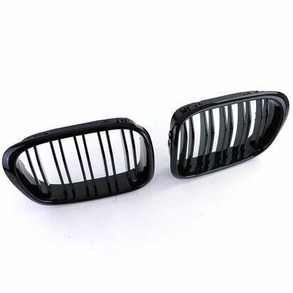 bmw-5-Serie-Grill-Nieren-e39-dubbelspijl-performance-grill-zwart-glans