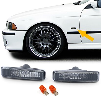 Smoke -knipperlichten-zijscherm-Bmw-5-Serie-E39