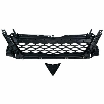 Sport Grill Voor Seat Ibiza 6F / KJ Honingraat Zwart