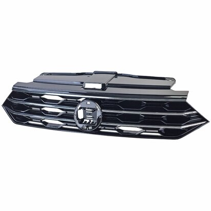 Volkswagen-T-Roc-troc-grill-zwart-chrome-lijst-R-Line-Look