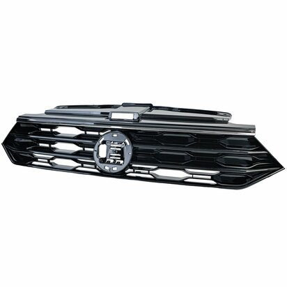Volkswagen-T-Roc-troc-grill-zwart-chrome-lijst-R-Line-Look-1-keer