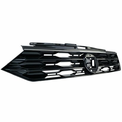 Volkswagen-T-Roc-troc-grill-zwart-chrome-lijst-R-Line-Look-1-keer