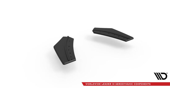 Maxton Design Ford Focus RS Mk3 Rear Side Splitters Pro Street 