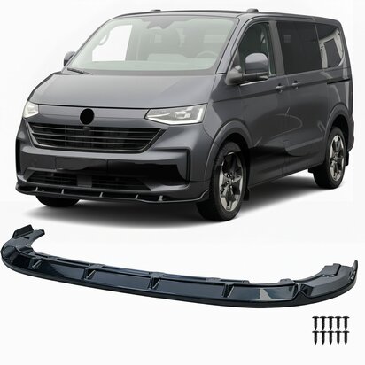 Volkswagen-T7-Spoiler-Splitter-Glans-Zwart