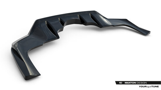 Maxton Design Mercedes GLE Coupe C167 AMG Line Rear Centre Diffuser Vertical Bar Versie 2