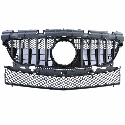 MercedesSLK-R172-Sport-Grill-Glans-Zwart-Panamericana-Amg-Gt