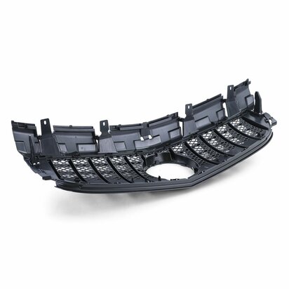 Mercedes-SCL-R172-Sport-Grill-Glans-Zwart-Chrome-Bies-Panamericana-Amg-Gt