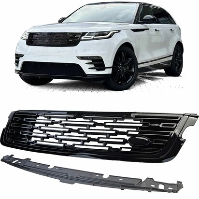 Grill-Range-Rover-Velar-L560-Glans-Zwart 