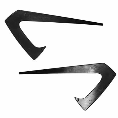 Zijscherm Camera Spoiler Voor Tesla Model 3 Glans Zwart