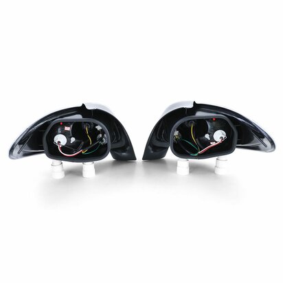 Heldere-Achterlichten-Peugeot-206-Hatchback-Chroom-Set-Links-Rechts