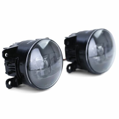LED-Mistlampen-Set-Peugeot-107-207-307-407-4007-607-Zwart-Smoke