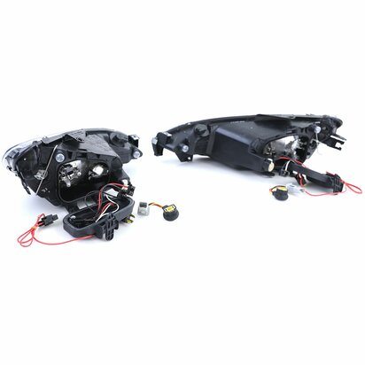 Koplampen-Zwart-Peugeot-206-E-keur-Plug-Play
