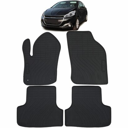 Rubberen-Wintermatten-Peugeot-208-Modder-Matten-