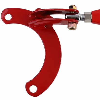 Aluminium-Veerpootbrug-Voor-Peugeot-206-Rood
