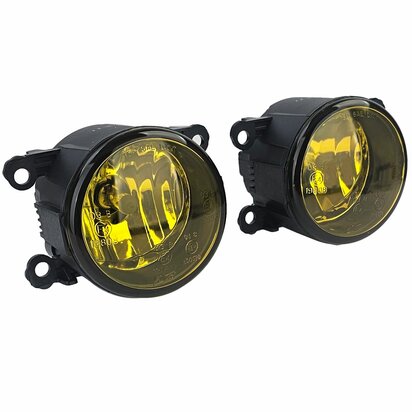 Mistlampen-Geel-Voor-Peugeot-107-207-307-407-4007-607