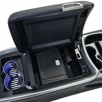 Middenconsole-Koelbox-Voor-Mercedes-V-Klasse-W447-USB-Draadloos-Laden-Ambient-Light