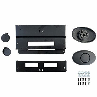 Middenconsole-Mercedes-V-Klasse-W447-2014-2023-Armsteun-met-Bekerhouders
