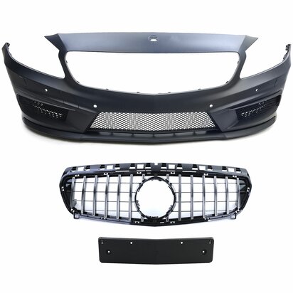 Mercedes-A-Klasse-W176-AMG-Look-Bumper-Set