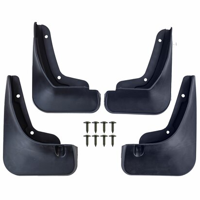 Spatlappen-Set-Voor-Kia-Sportage-NQ5-spatlap-Zwart