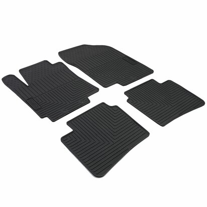 Rubberen-Automatten-Kia-Rio-UB-Vanaf-2011-t-m-2016-All-Weather-Vloermatten-Zwart