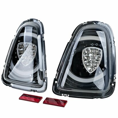 LED-Achterlichten-Voor-Mini-One-Cooper-S-JCW-R56-Facelift-2010-2014-Special-Design-Helder-Smoke