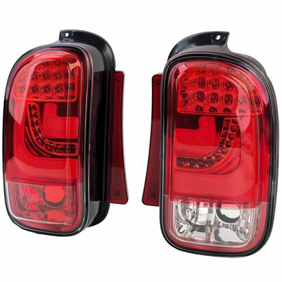 LED-Achterlichten-voor-Mini-R55-Clubman-Facelift-2010-2014-Design-Edition-Rood