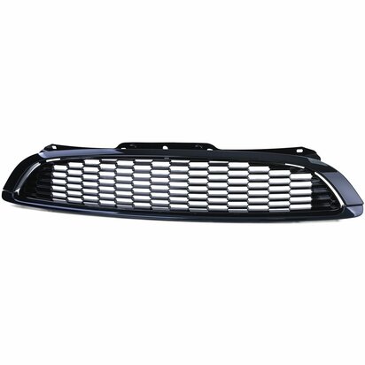 Grill-Set-Glans-Zwart-Mini-R55-R56-3-delig-Sportieve-Frontupgrade