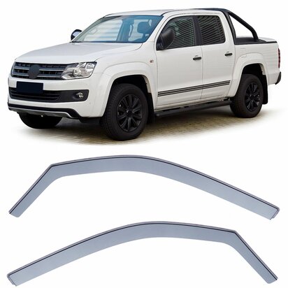 Smoke-Zijwindscherm-Volkswagen-Amarok-Zijwindschermen-Zijwind-Regen-