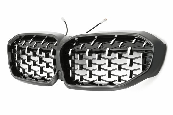 LED-Sport-Grille-BMW-3-Serie-G20-G21-Zwart-Chrome-Diamond-Design