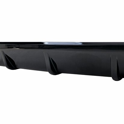 BmwX6-G06-M-Pack-Bumper-Diffuser-Glans-Zwart