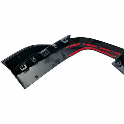 Bumper-Diffuser-BMW-X5-G05-M-Pack-Glans-Zwart