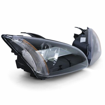 Koplampen-Zwart-Ford-Focus-II-2004&ndash;2008-Set-Links-Rechts